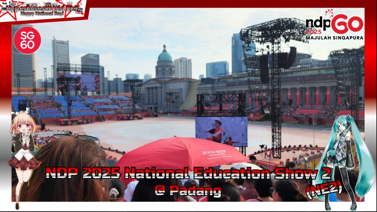 (MOST VIEWED VIDEO) NDP 2025 National Education Show 2 (NE2) @ Padang