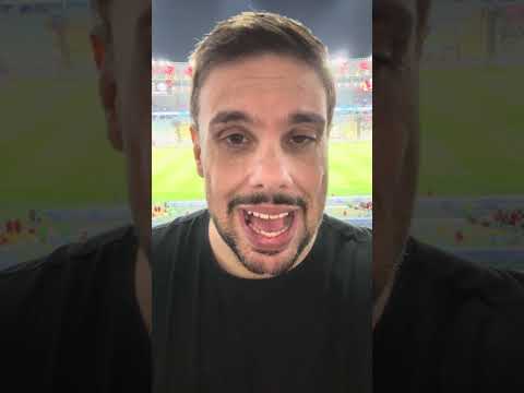Já aqui no Maracanã, daqui a pouco a bola vai rolar para Flamengo x Palmeiras! Provável escalação!