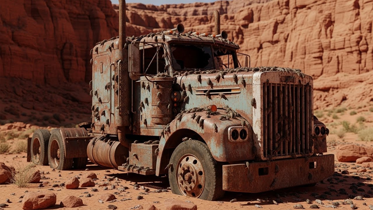 Rare $120K Peterbilt 359 Found Abandoned in Desert | Full Rebuild