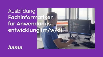 Ausbildung bei Hama - Fachinformatiker für Anwendungsentwicklung (m/w/d)