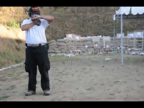 TRICK SHOT WITH PARAORDNANCE CAL 40 PISTOL