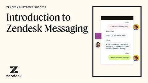 Introduction to Zendesk Messaging | Customer success resources