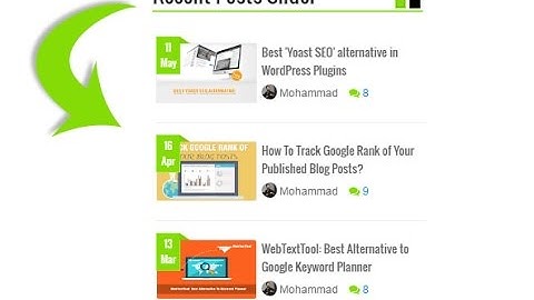 Show Blogger Recent Posts Inside Slider [FlexSlider]