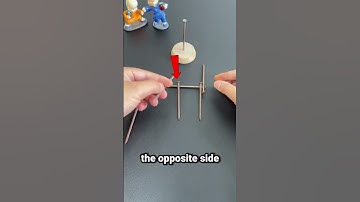 How to Balance 6 Nails on Just 1 Nail 😯  #shorts