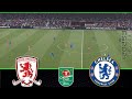 Middlesbrough vs Chelsea | EFL Carabao Cup 2024 | Watch Along &amp; Pes 21 Gameplay