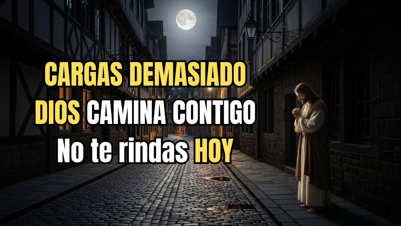 DIOS DICE: ORACIÓN DE MAÑANA PARA CARGAS QUE NADIE VE PERO TE PESAN HOY