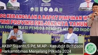 Harkamtibmas Menjelang Pilkada 2024 - AKBP Sujanto, S.Pd,.M.AP - Kasubdit Bintipsos Polda Metro Jaya