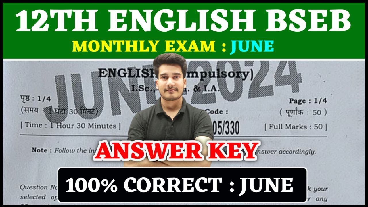 12th English Answer Key Bihar Board Monthly Exam June English Class 12th-english-answer-key-bihar-board-monthly-exam-june-english-class