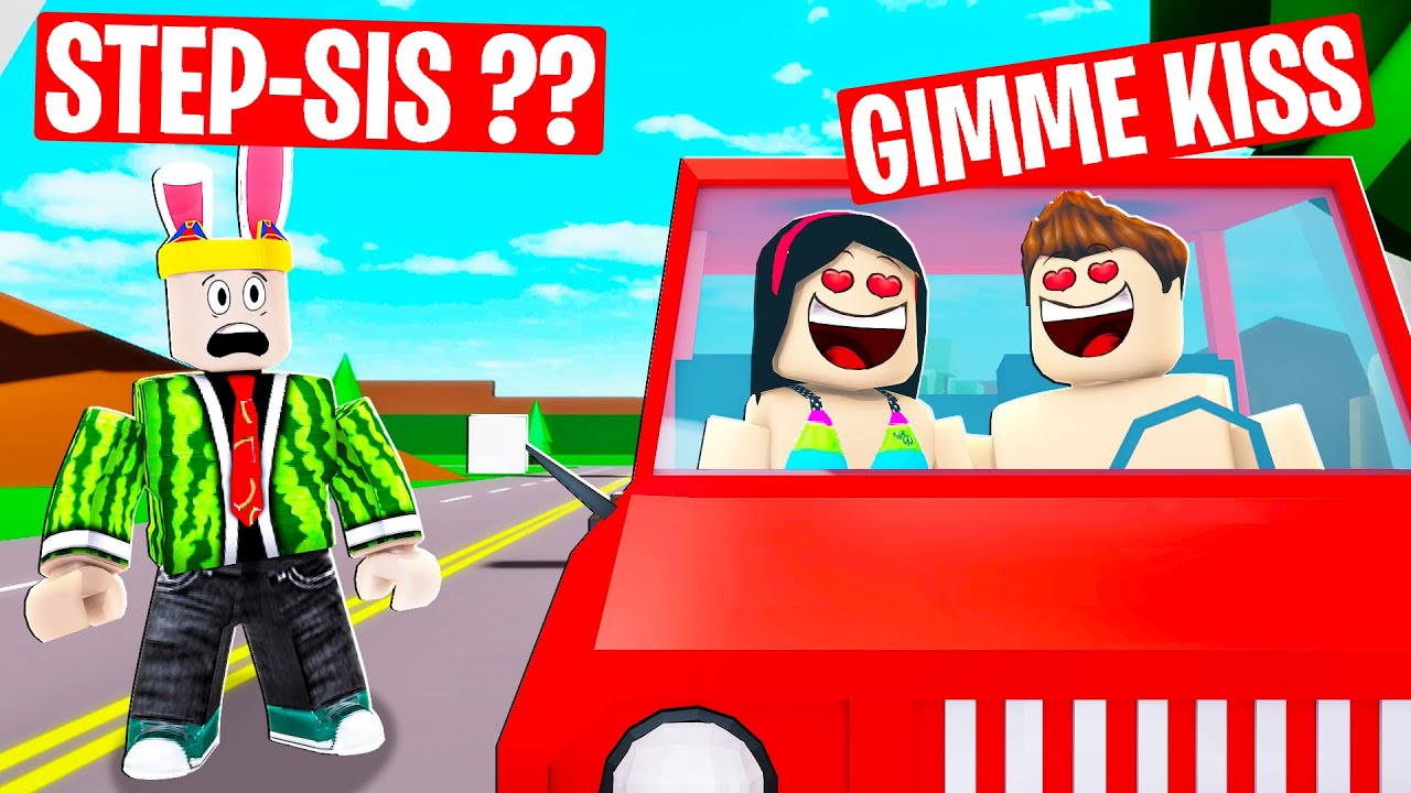 My MEAN STEP SIS HAD A BOYFRIEND....what she did will shock you (brookhaven rp)