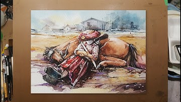 Ghost of Tsushima - Watercolour Painting