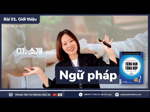 Video ????‍???? Bài 01. 소개 I Giới thiệu (Ngữ pháp) - Tiếng Hàn... - YouTube