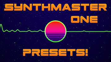 FREE PRESETS for KV331Audio SynthMaster One - CHILL RETRO SYNTHWAVE by Matthew B. Carter