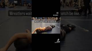 Wrestlers waiting for their next match be like. @skyebunny777