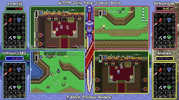 Casual Boots Jun 29 2022. ALTTP Randomizer Daily Race