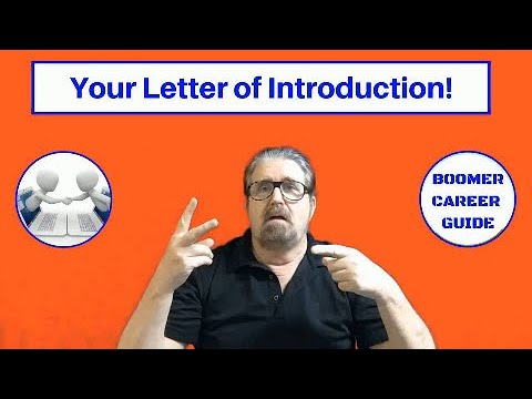 YOUR LETTER OF INTRODUCTION!