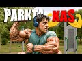 PARKTA KAS YAPMAK !  bu nasıl spor videosu?