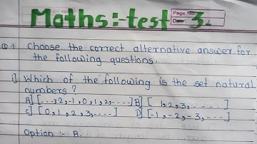 maths day 45/test 3 , 10th  class setu abhyaskram (bridge course) answer sheet