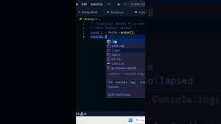Javascript methods #7 to use the Math random method #coding #programming #javascript Guide