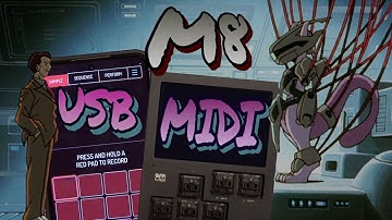 Using USB Midi with the Dirtywave M8