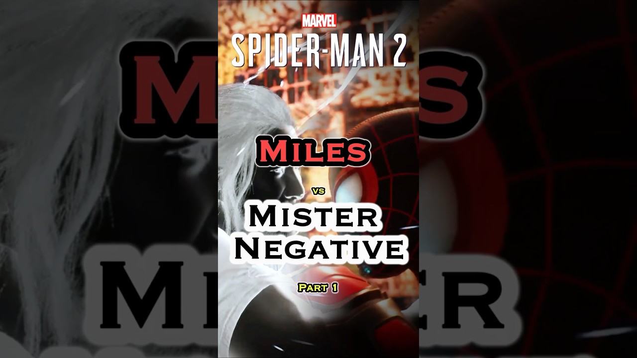 Marvel’s Spider-Man 2 Gameplay: Miles vs Mister Negative