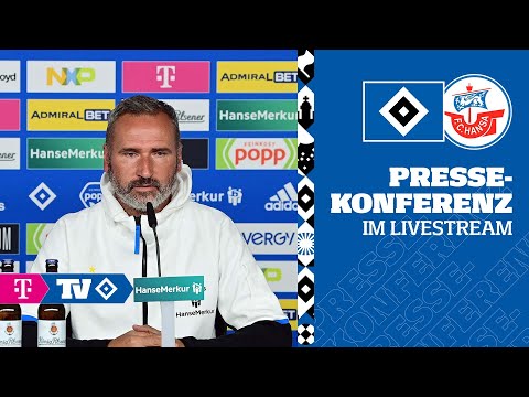 RE-LIVE: PRESSEKONFERENZ  I 2. Spieltag I HSV vs. Hansa Rostock