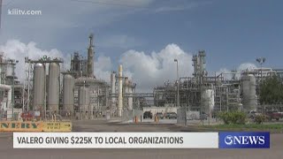 Valero giving $225K to local organizations