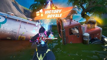 Fortnite RELOAD Slurp Rush Map - Zero Build 18 ELIMINATIONS!! Solo Win (No Commentary)