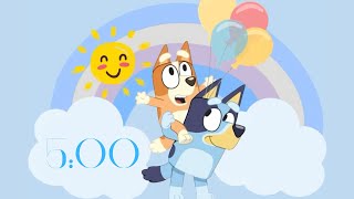 Bluey 5 Minute Countdown Timer