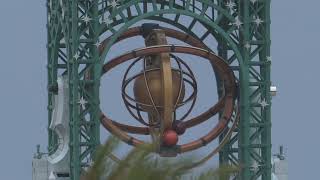 A look at the orbital mechanics at entrance of Epic Universe