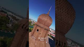 Тот самый пожарный! Второй полет на Avata2 в городе Томск #avata2 #dji #томск #fpv