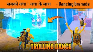 🤣 Trolling All Lobby Players with Dancing Grenade in BGMI New mode 3.1 update in BGMI