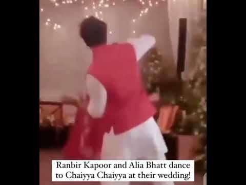 Ranbir Kapoor And Alia  Bhatt Dance to Chaiyya Chaiyya At their wedding #Youtubeshort #shorts