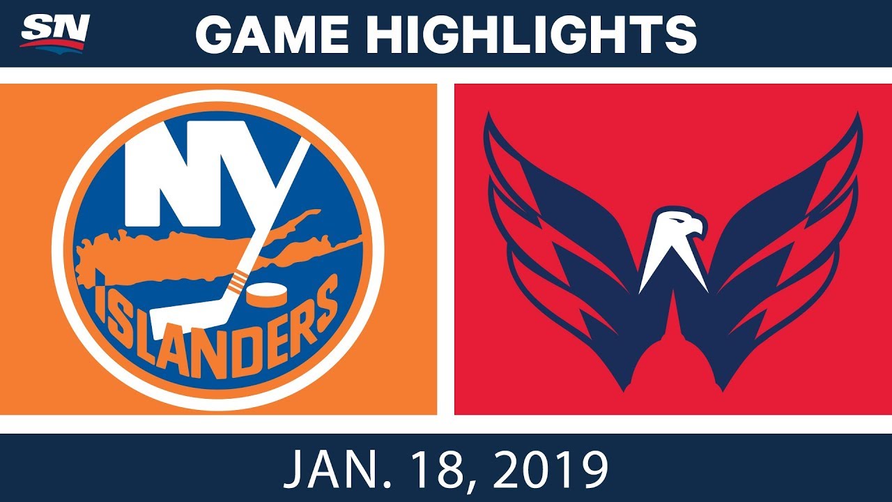 NHL Highlights Islanders vs. Capitals Jan. 18, 2019 YouTube