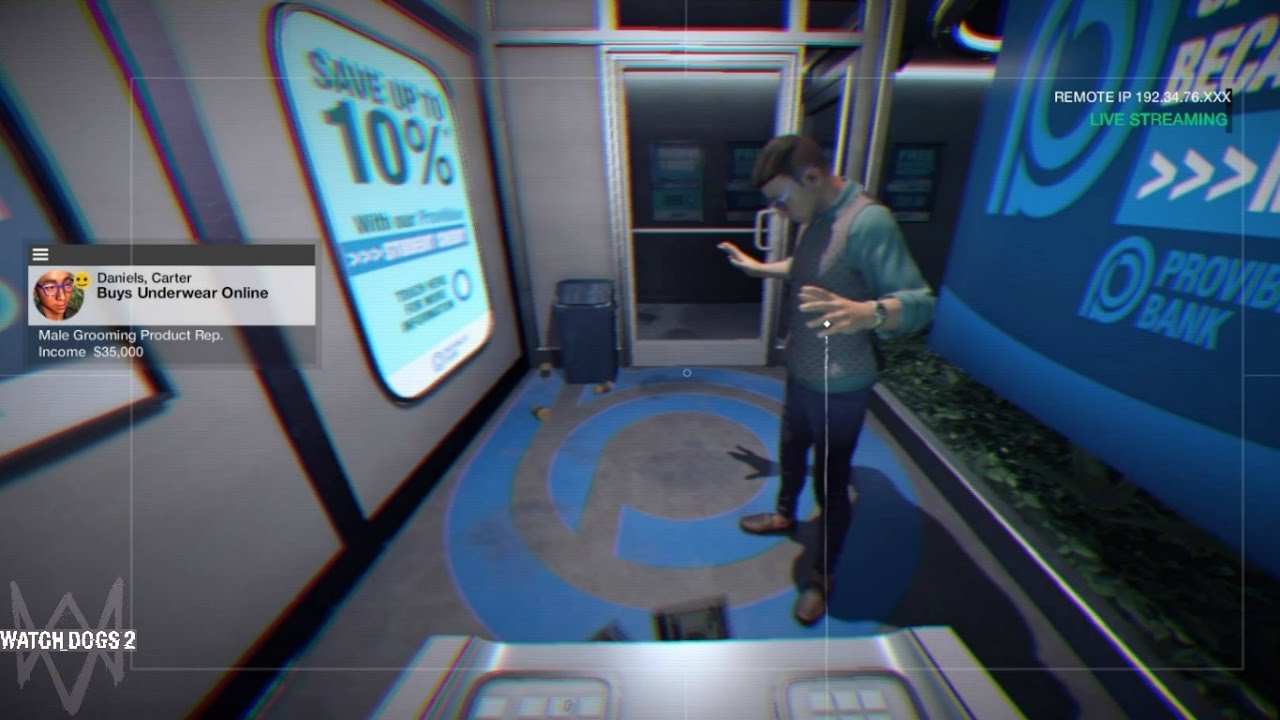 Watch Dogs 2 Hacking ctOS Atms