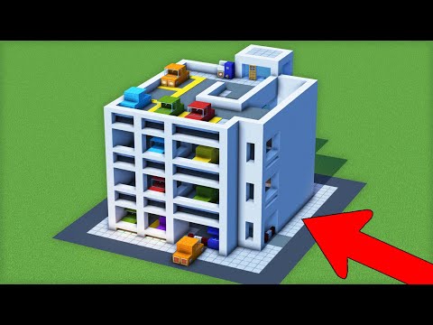 How To Build a Parking Garage In Minecraft Block By Block