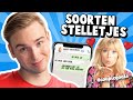 10 SOORTEN STELLETJES! - YouTube