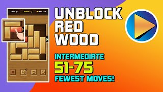 Unblock Red Wood Intermediate Levels 51 to 75 Walkthrough [100% Perfect!] screenshot 2