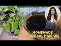 Homemade Herbal Hair Oil 🌿 | Full Process for Long, Strong &amp; Healthy Hair | DIY Natural Hair Care