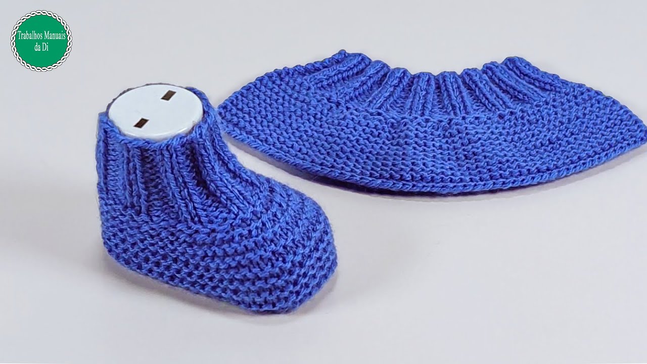 Детские пинетки в вязании для начинающих