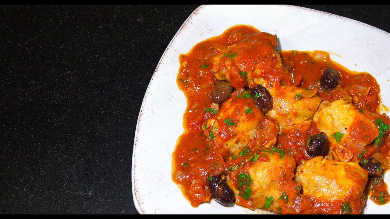 Easy Italian Chicken Tomato Stew - Garlic Chicken Tomato - Youtube