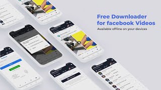 Facebook Video Downloader App Promo Video By Blink-Vid Studio