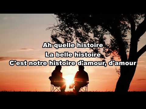 Notre Histoire Paroles Lyrics Pierrette Adams 