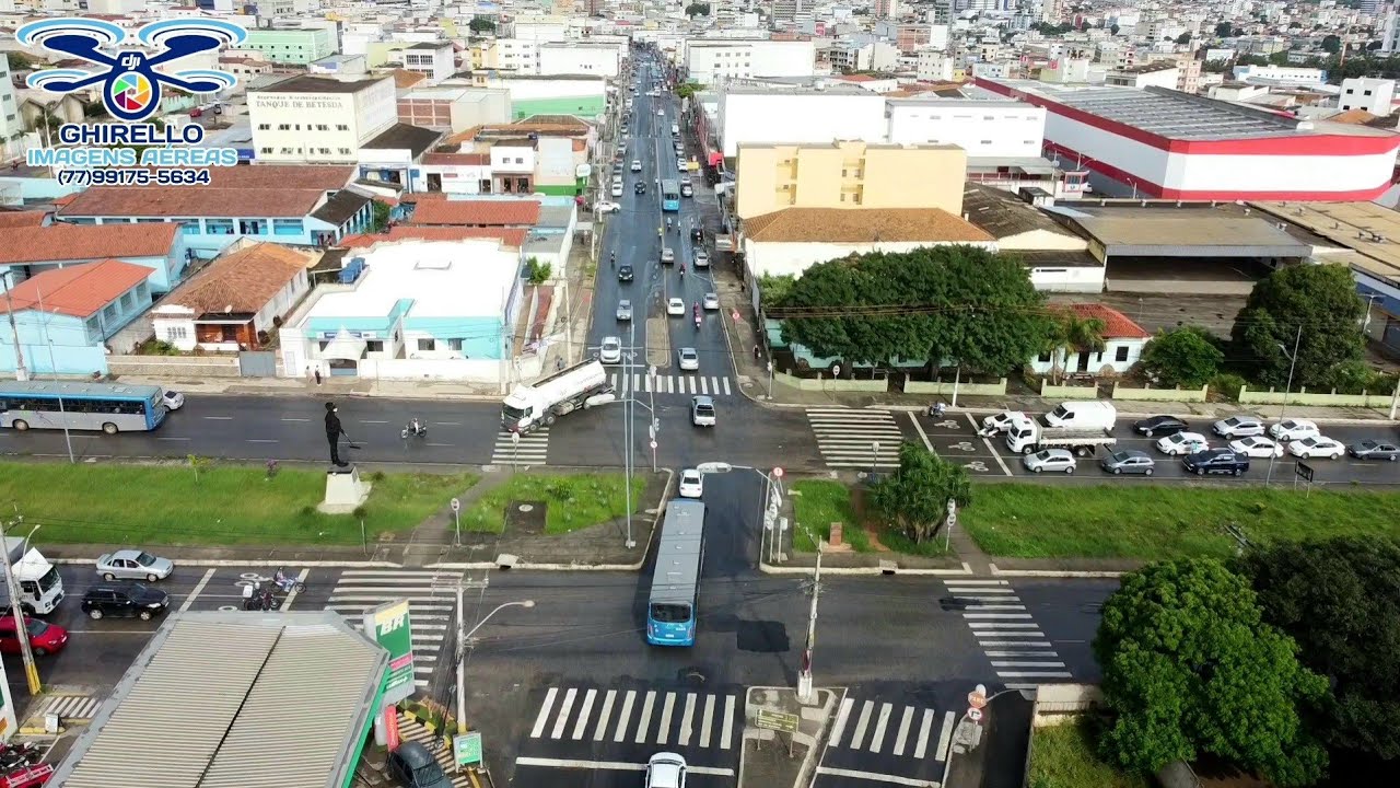 AV RÉGIS PACHÊCO IMAGENS AÉREAS VITÓRIA DA CONQUISTA-BA - YouTube
