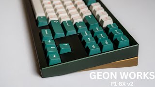 キーボード GEONWORKS F1-8X V2 TKL Black wk The End Game TKL. Geon Works F1-8X v2 Keyboard Review! - YouTube