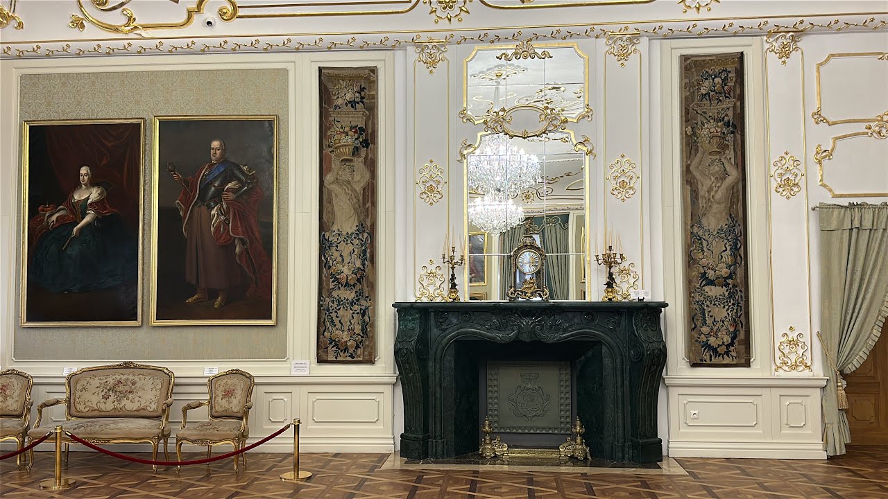 Private Guided Tour of the Majestic Interior Beauty of the Mir Castle Complex, in Belarus.