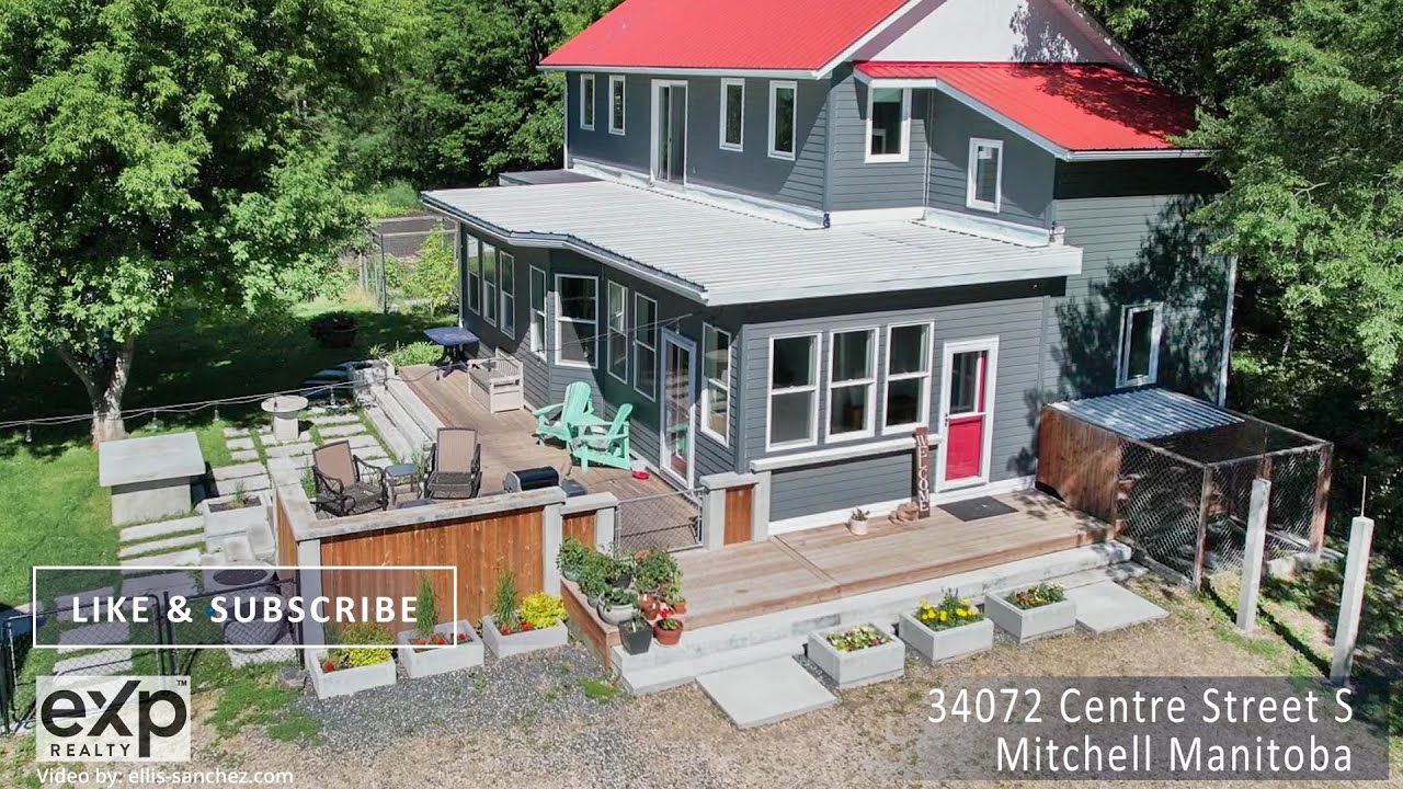 House For Sale at 34072 Center Street S in Mitchell Manitoba YouTube