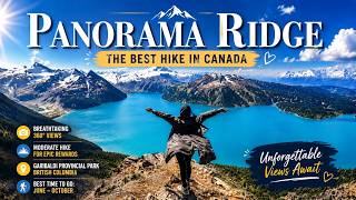 The Most Beautiful Hike in Canada - Panorama Ridge ASMR 4K