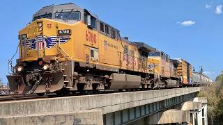 Download Lagu Hoeveel wagons kan een paar CSX-chauffeurs trekken? 5 locomotieven met erfgoedeenheid, Union Paci... MP3 Download Lagu Hoeveel wagons kan een paar CSX-chauffeurs trekken? 5 locomotieven met erfgoedeenheid, Union Paci... MP3