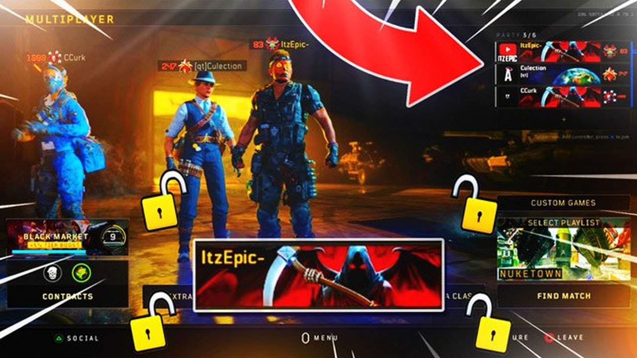 Call Of Duty Black ops 4 update 1.25 How to get any Rare Calling Card