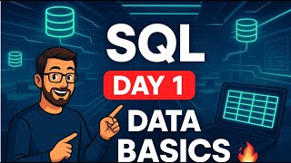 👉 “SQL Day 1 | Data Basics for Absolute Beginners | Learn SQL Fast 🚀”